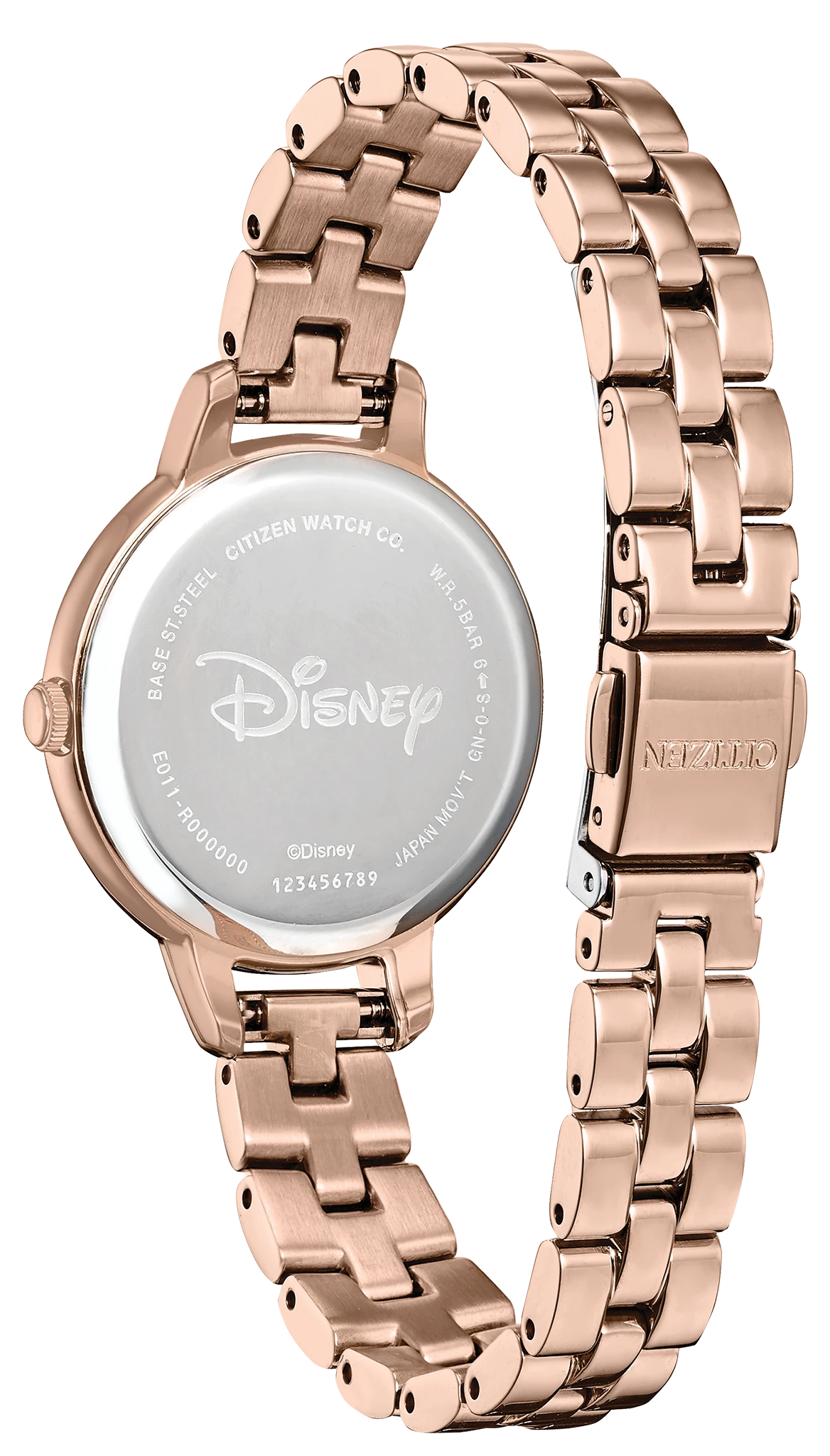 Minnie Mouse Silver-Tone Dial Stainless Steel Bracelet EW2448-51W